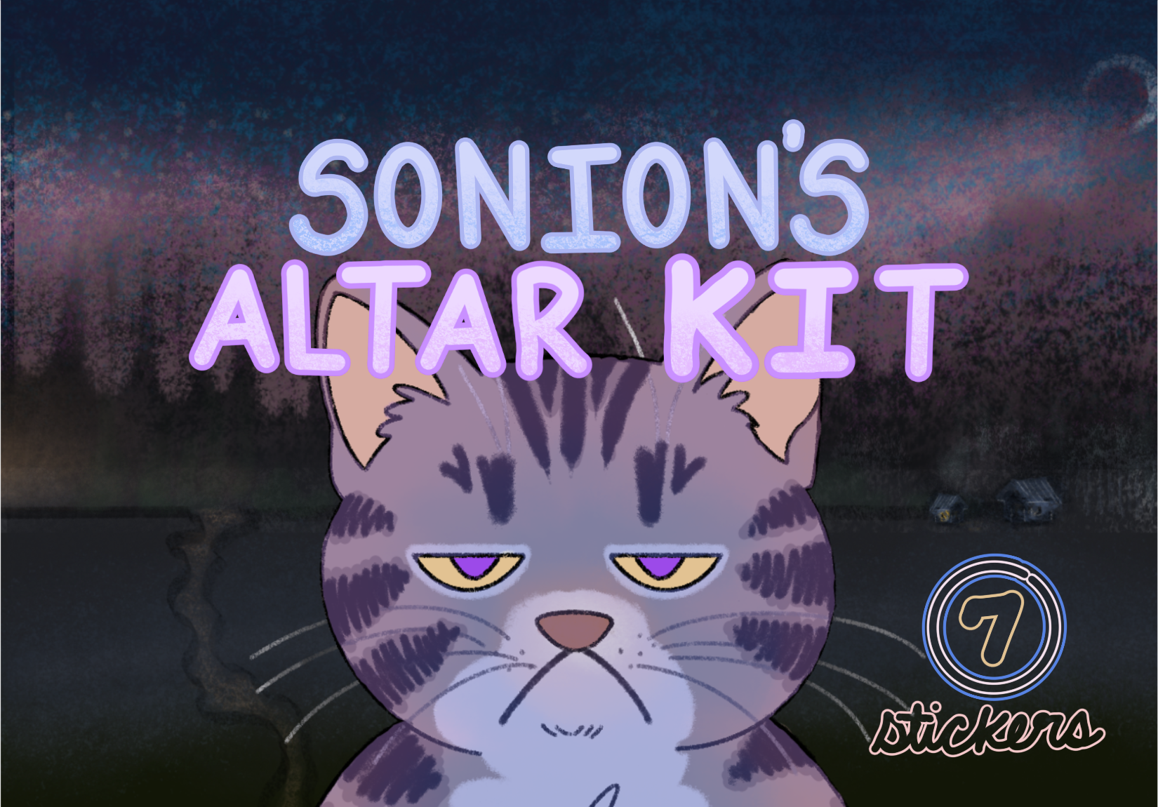 Sonion's Altar Sticker Sheet