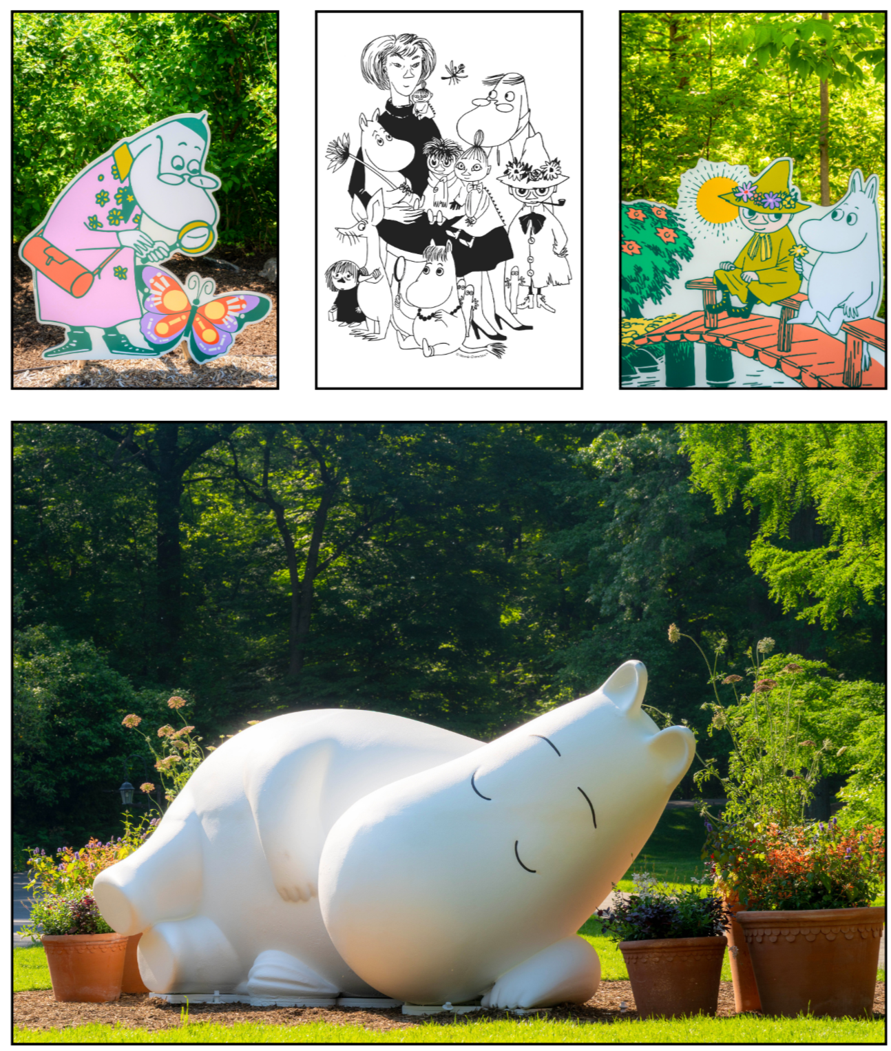Summer of Moomin New York Botanical Garden