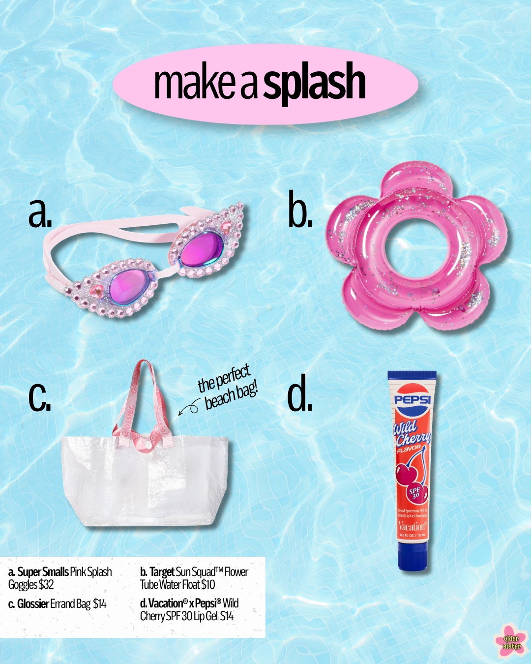 super smalls target glossier vacation pepsi cute y2k beach gifts
