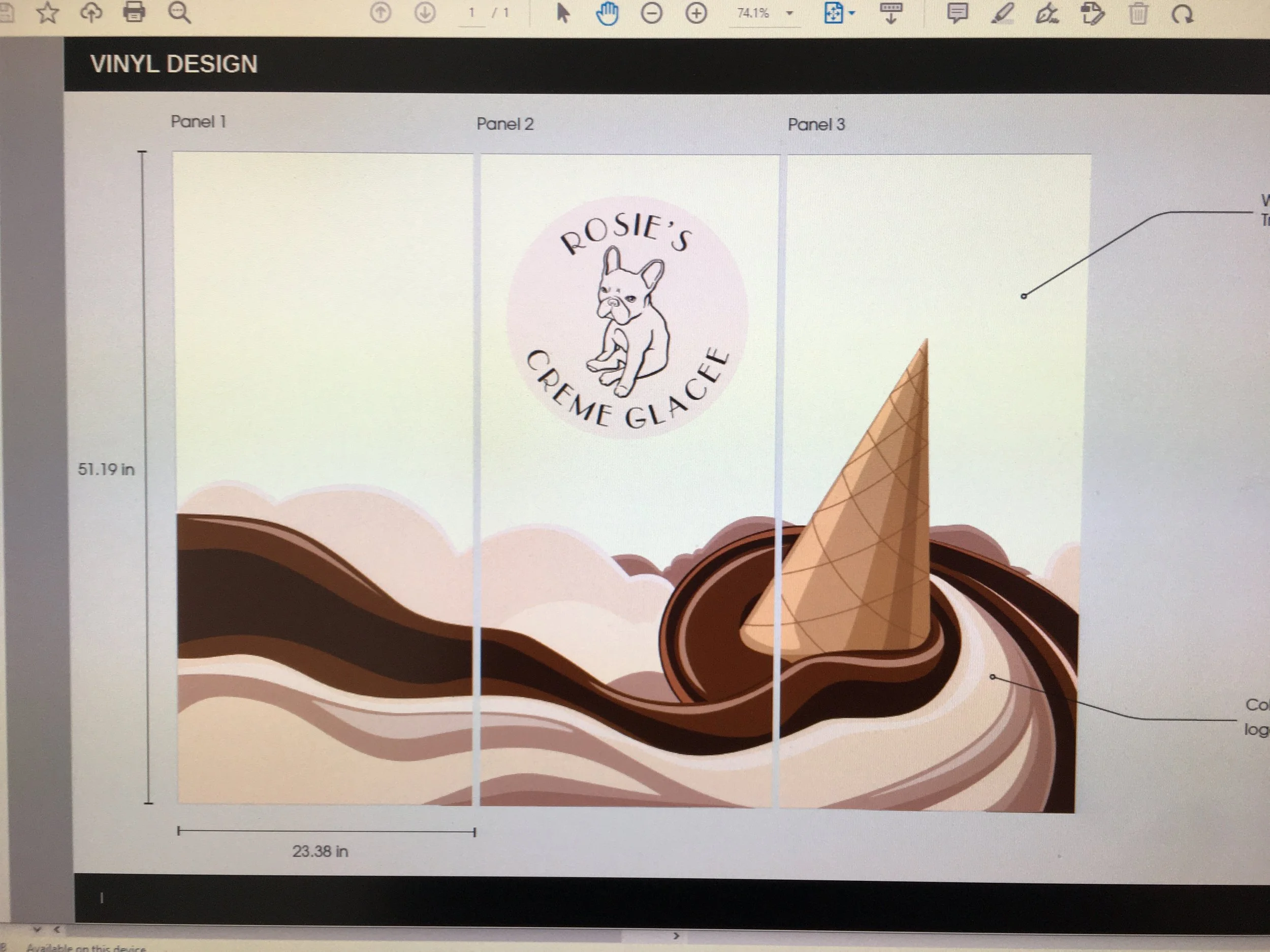 An image of vinyl design.