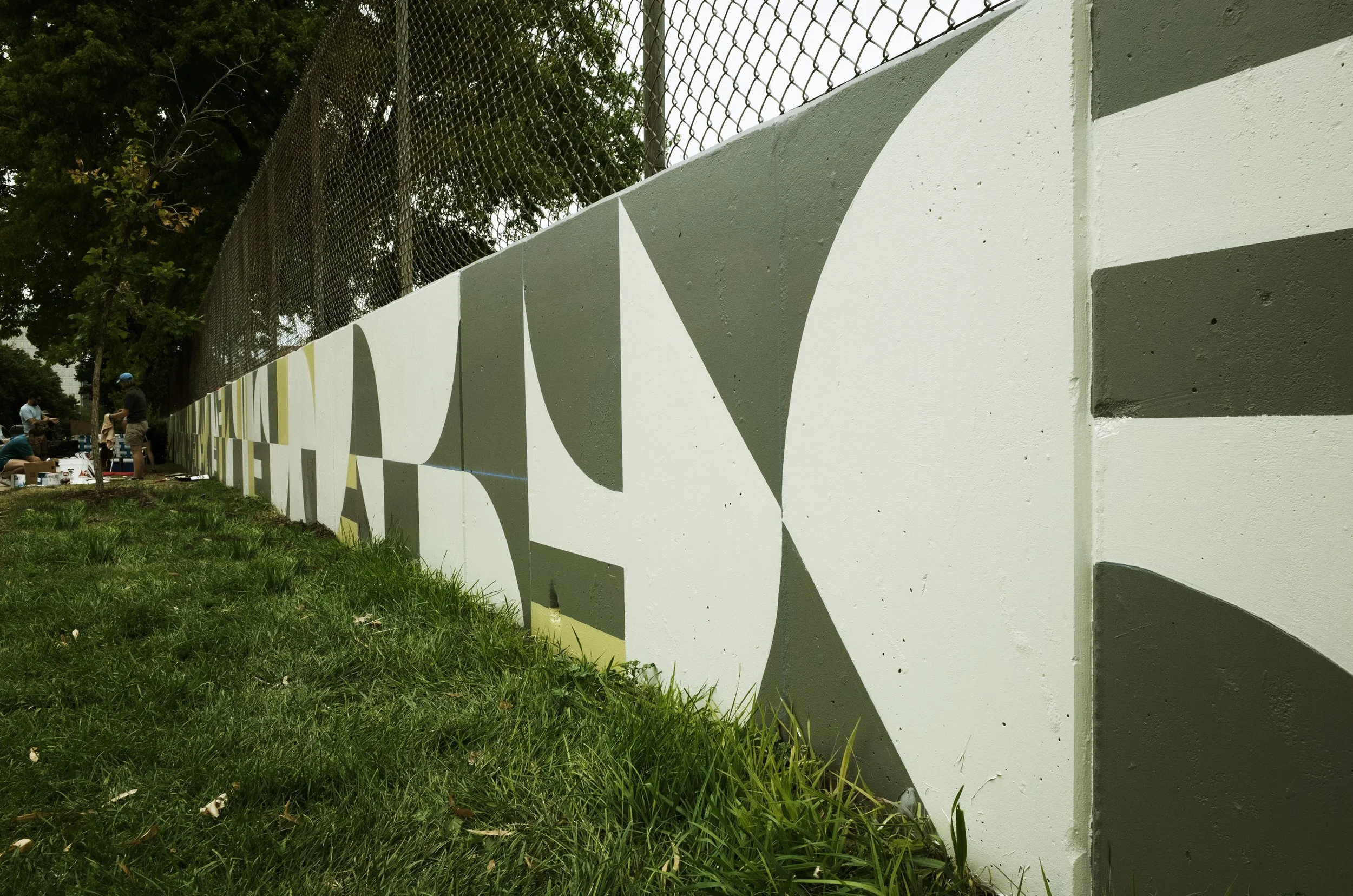 An image of a wall mural.