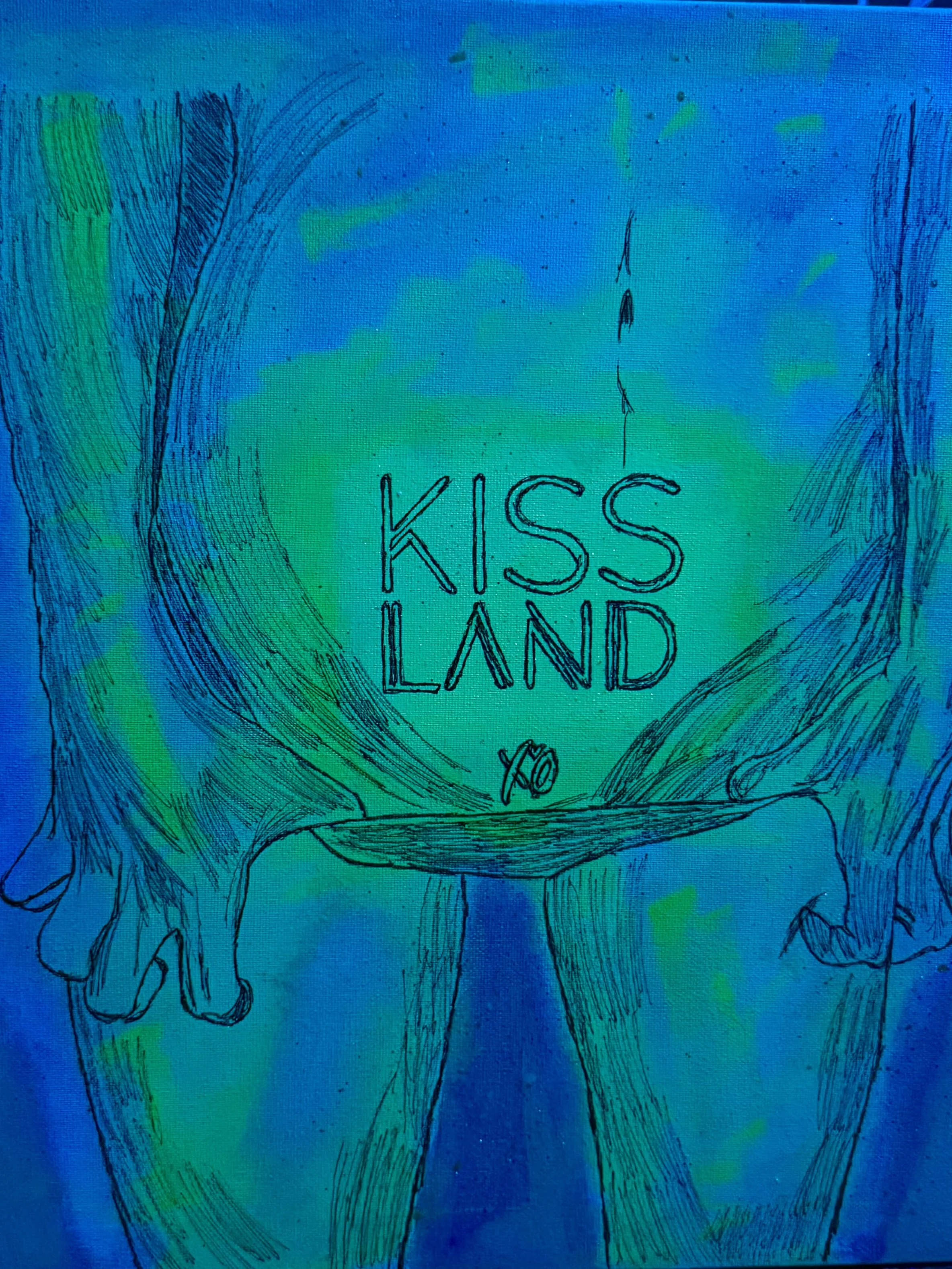 Kiss Land - 16x20