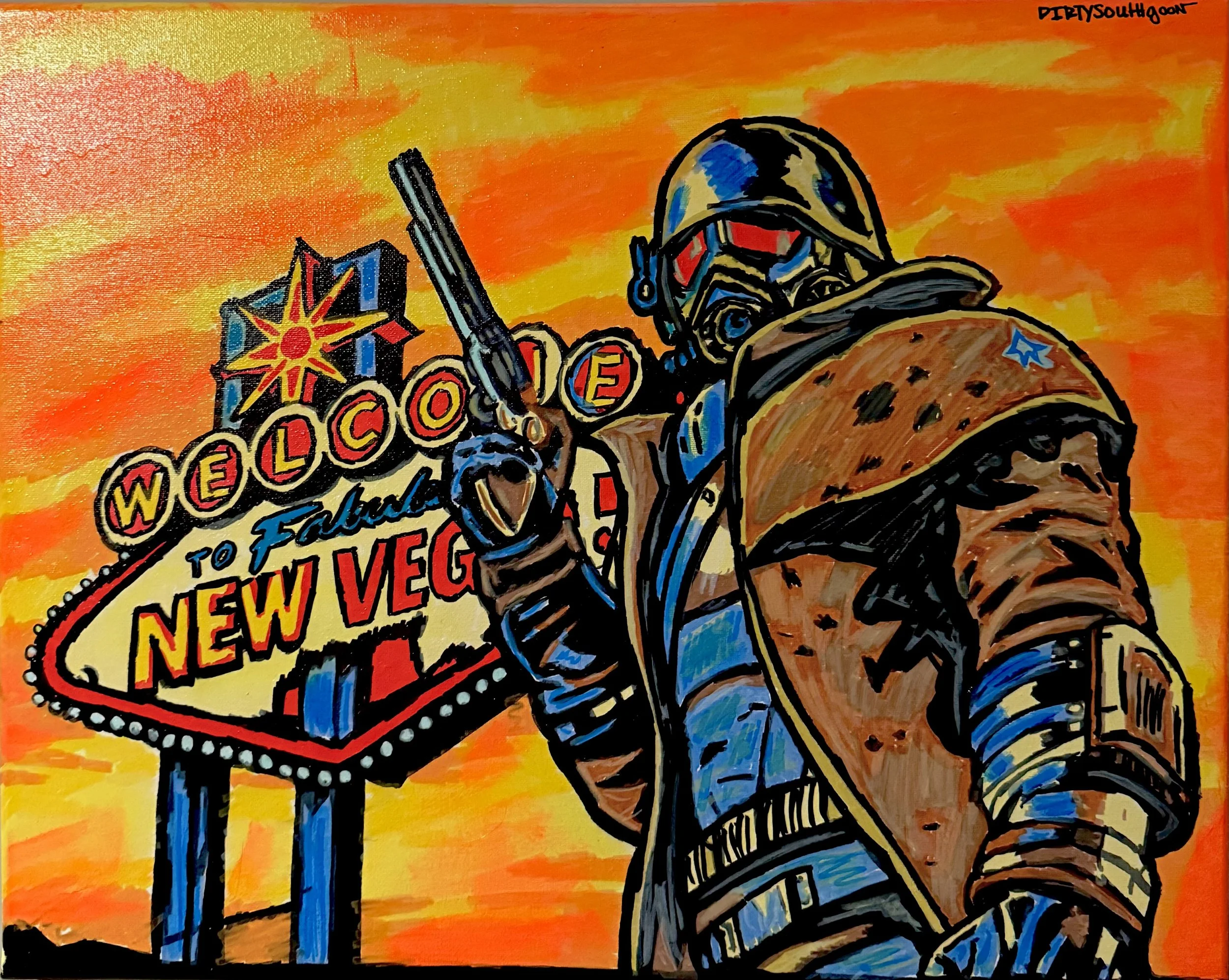 New Vegas 16x20