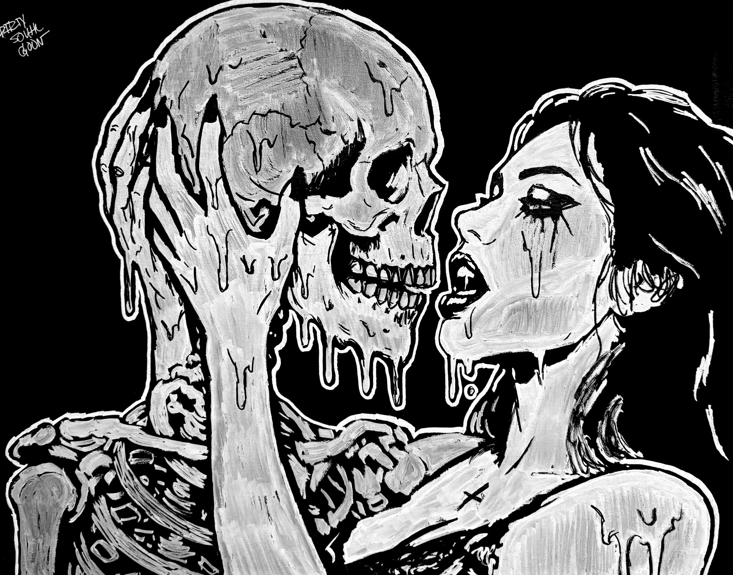 Melt Into Me - 16x20