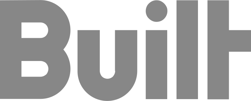 The word 'BUILD' displayed in large, bold, gray letters.