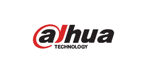 Dahua Technology logo in black and red