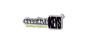 Logo with the words 'Creative Keys' and a key graphic.