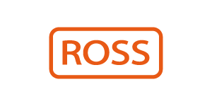 Ross logo in black and orange