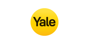 Yale University logo with yellow circle and black text