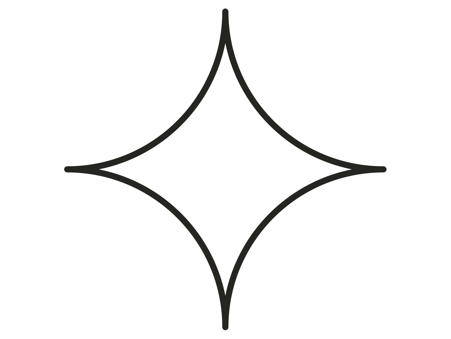 A black and gray geometric design featuring intersecting curved lines forming diamond shapes in a symmetrical pattern.