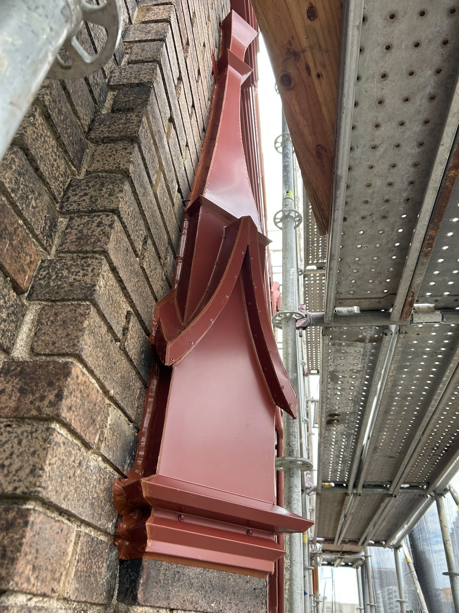 Installed Finial