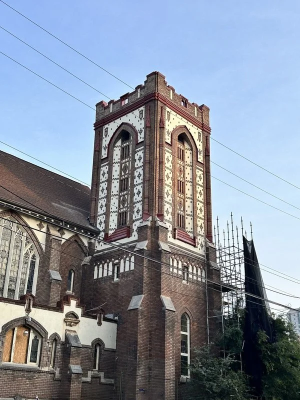 Installed Finials