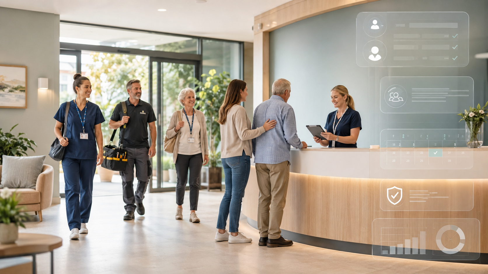 Facility Visibility in Aged Care: Why Knowing Who Is On Site Matters