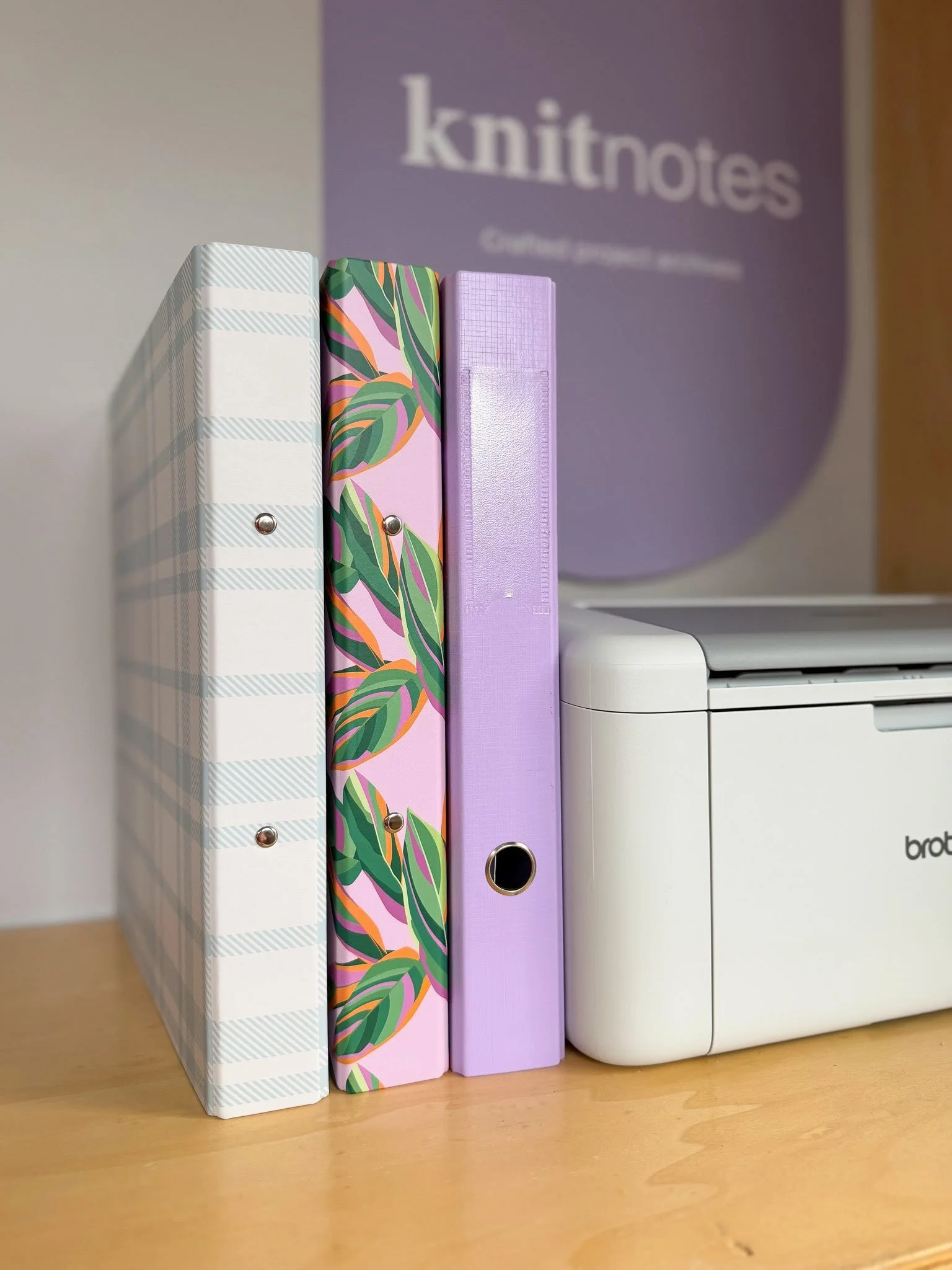 I might have got a little carried away at the stationery shop today. I saw these folders and immediately had grand visions of them adorning my home office, full to bursting with sumptuous yarn samples and tasty knit notes. Details I would otherwise f