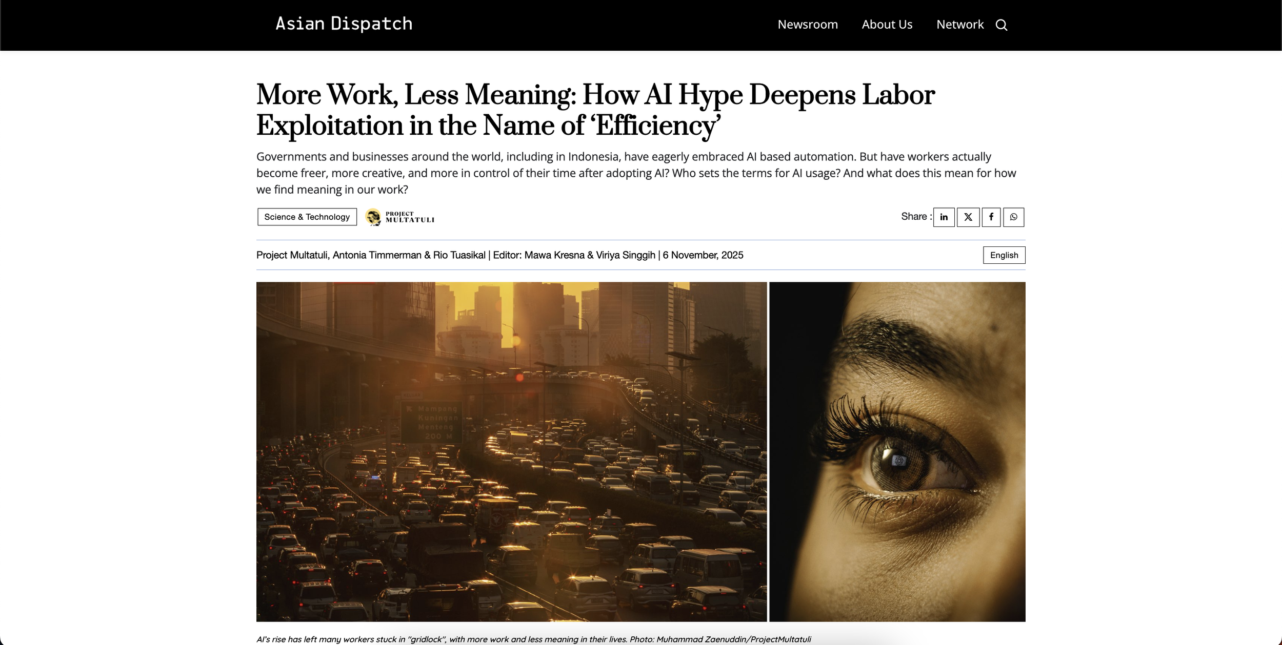 More Work, Less Meaning: How AI Hype Deepens Labor Exploitation in the Name of ‘Efficiency’