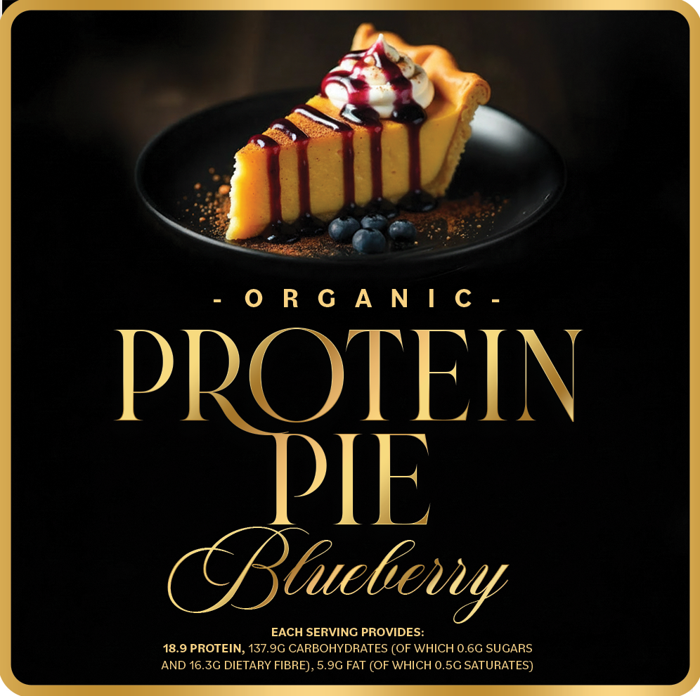 Blueberry Protein Pie