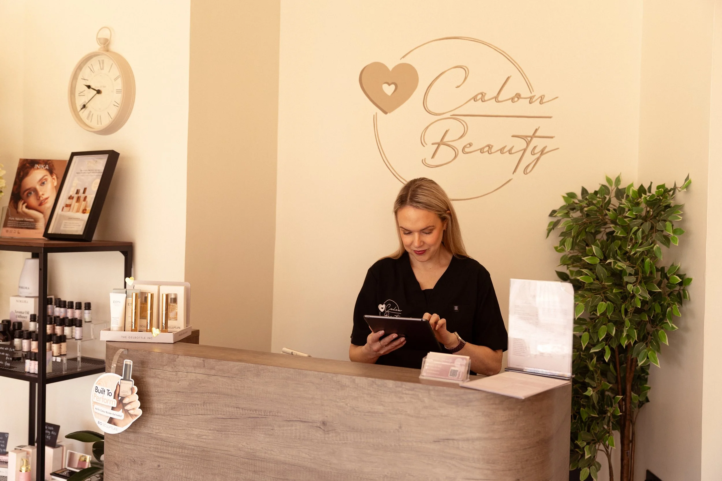 Calm and welcoming beauty salon in Cardiff