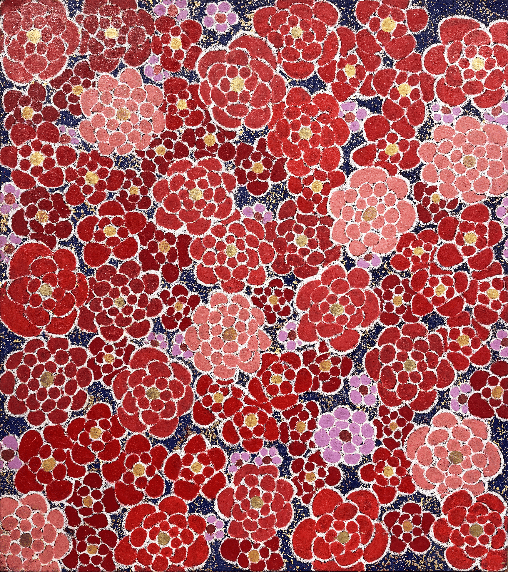 "Flower Pile Red 1" / Topher Wolf (Smiley)
