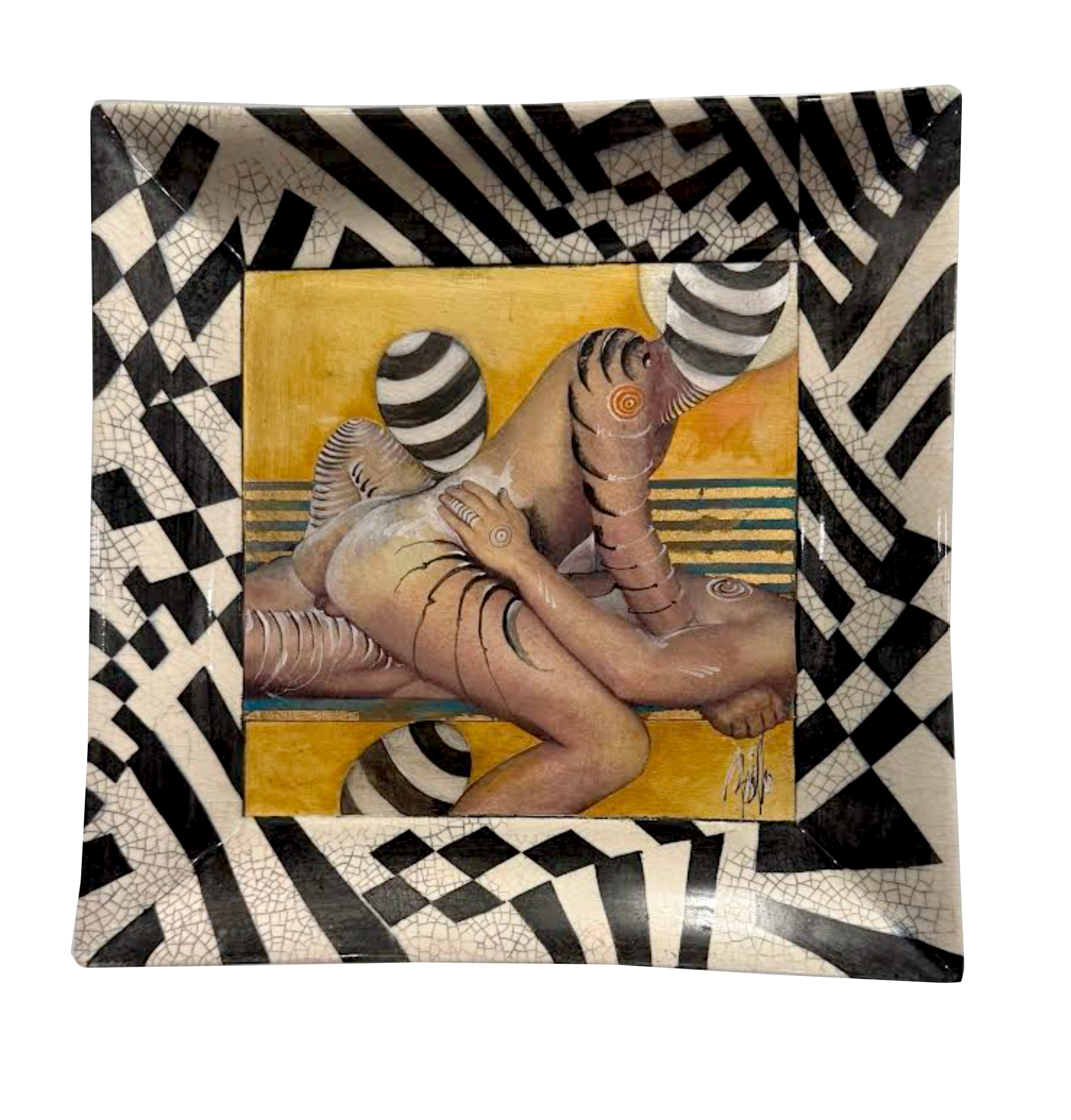 "Pride Plate Three (Eggorgy)" / Michael Biello