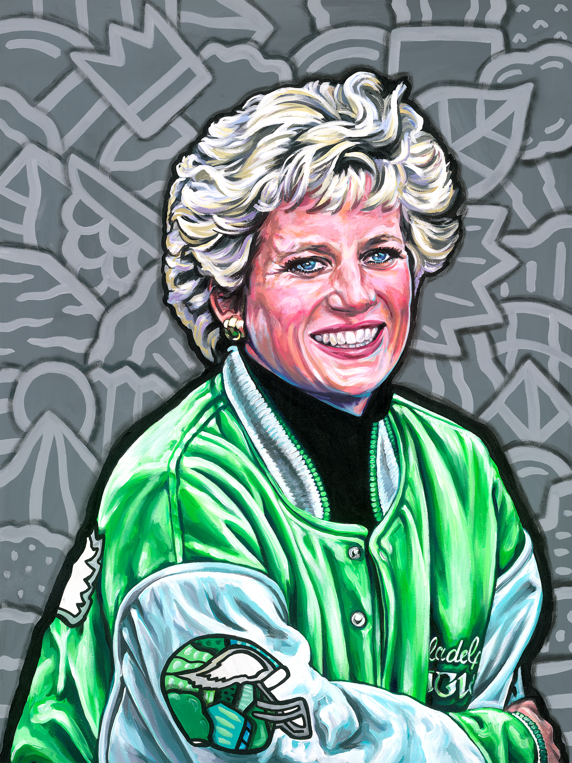 "Diana Eagles Jacket" / Tori Tomasco