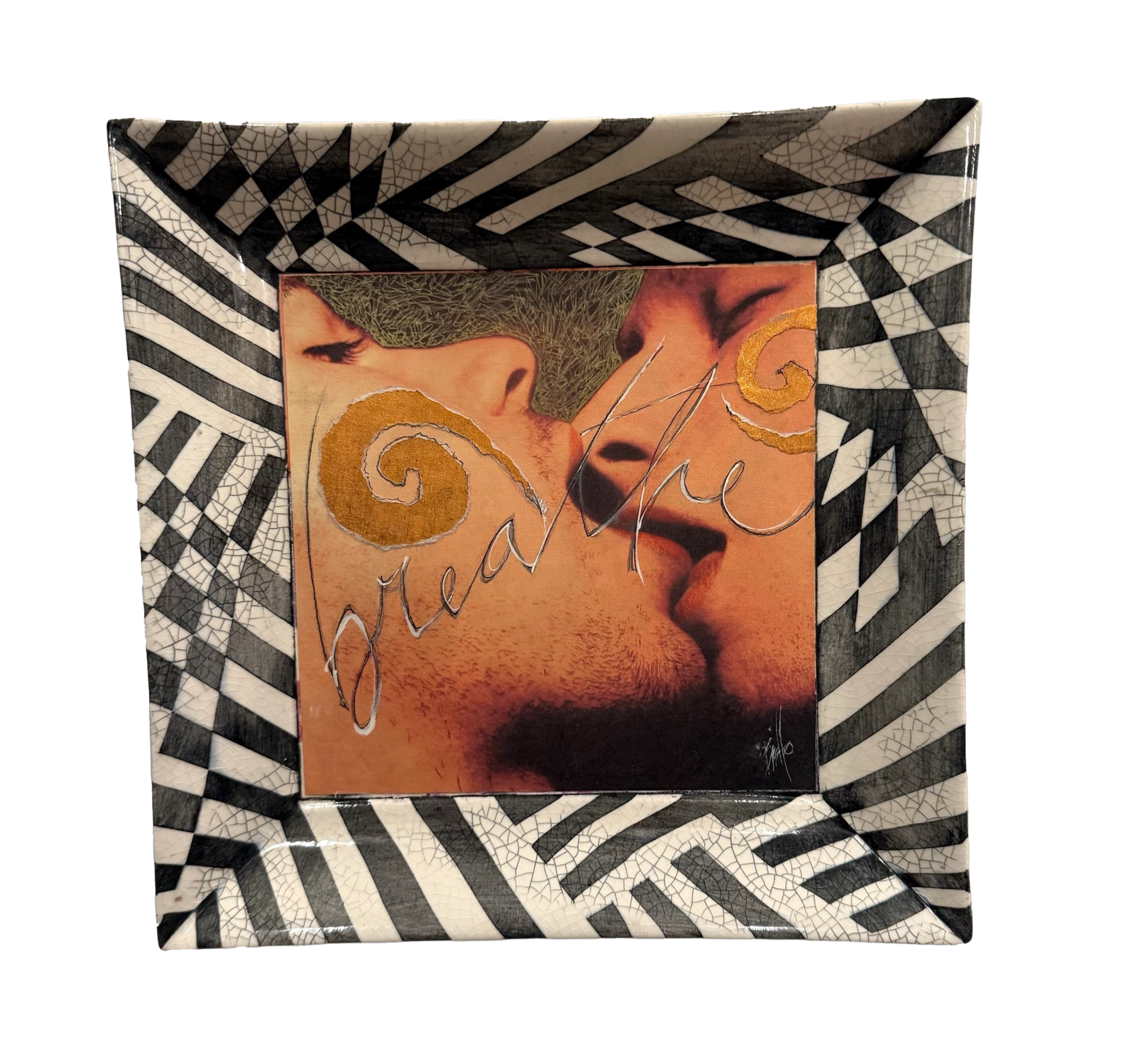 "Pride Plate One (The Kiss)" / Michael Biello
