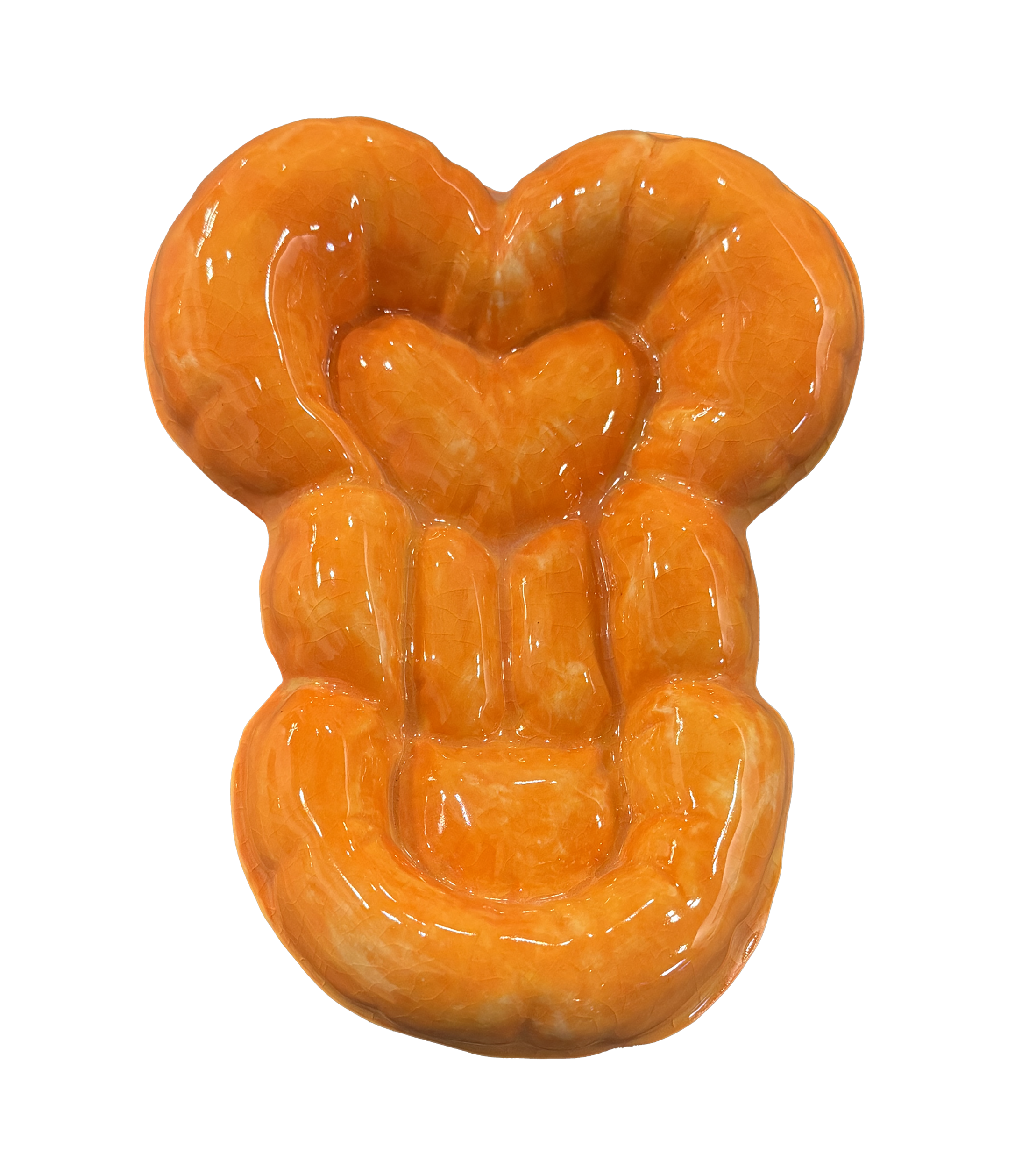 "Standard Sized Lilo (Pool Floatie) — Orange" / Ben Peterson