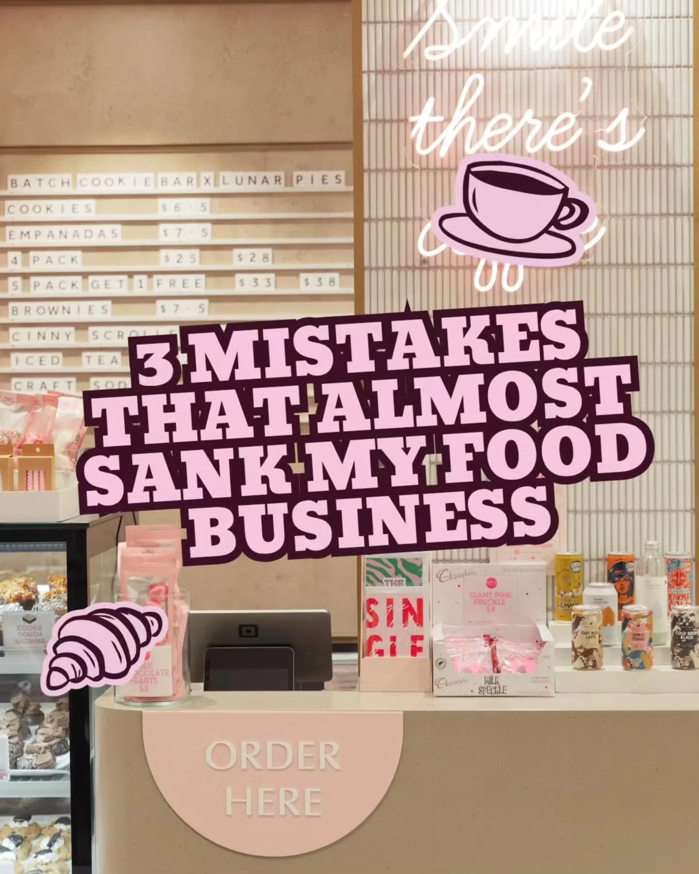 I don't romanticize the "hustle" years. 

I made real mistakes that cost real money. 

Pricing by feel, hiring by comfort, and saying yes to everything nearly cost me the business. 

If you're in year 1-3 of your food business, check these 