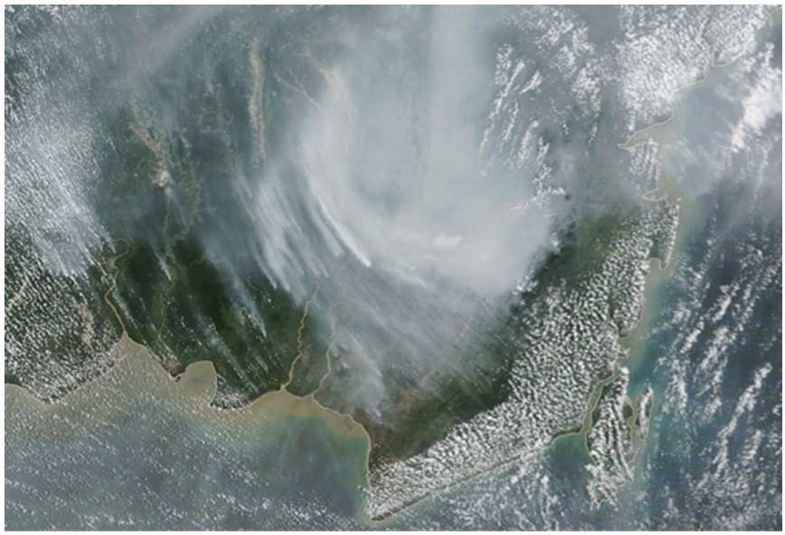 Peatland fires and haze in 2023