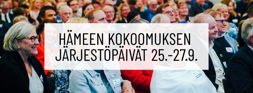 Hämeen kokoomuksen järjestöpäivät