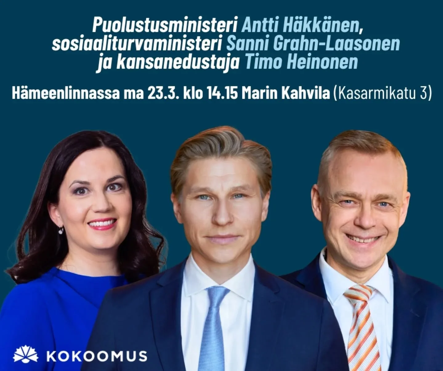 N&auml;hd&auml;&auml;n huomenna maanantaina Marin kahvilassa! 💙