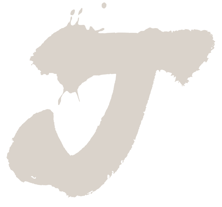A stylized letter 'J'