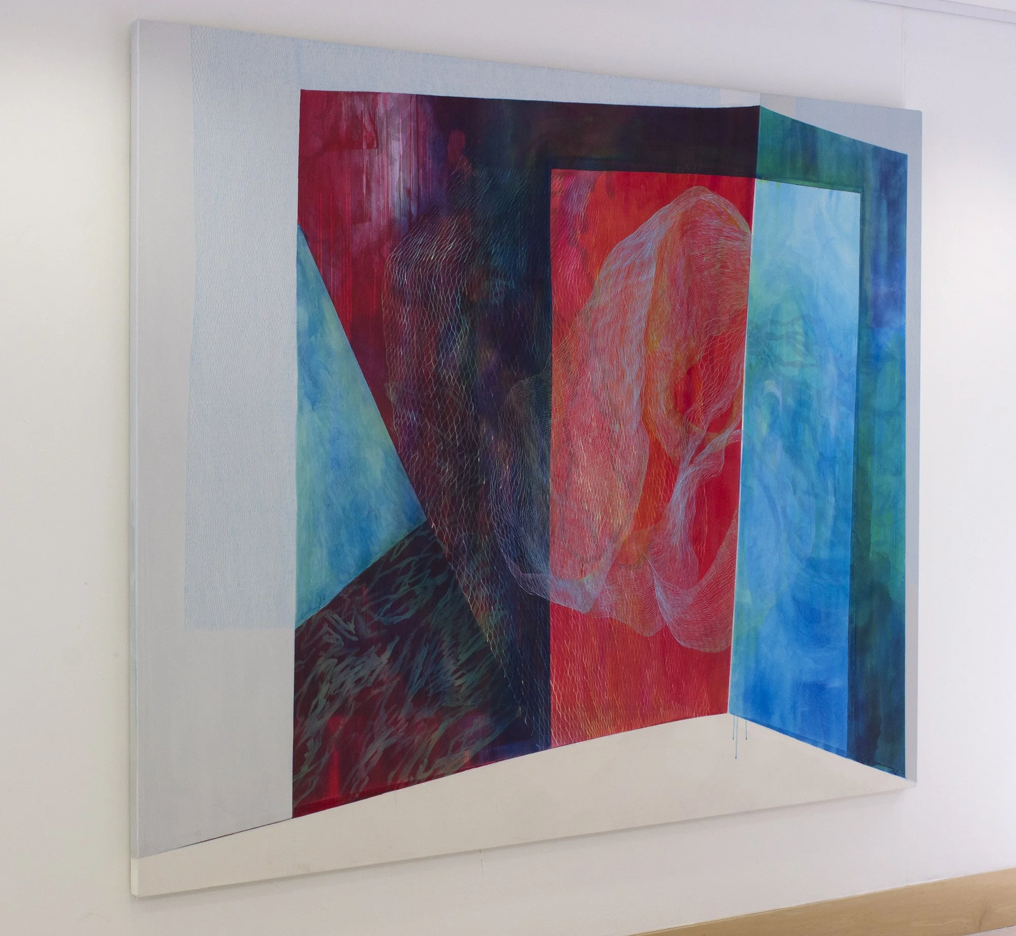 The distracted reader_240cm x 190cm_acrylic ink and gesso on canvas_2022_Natalie Ryde-2061.jpg
