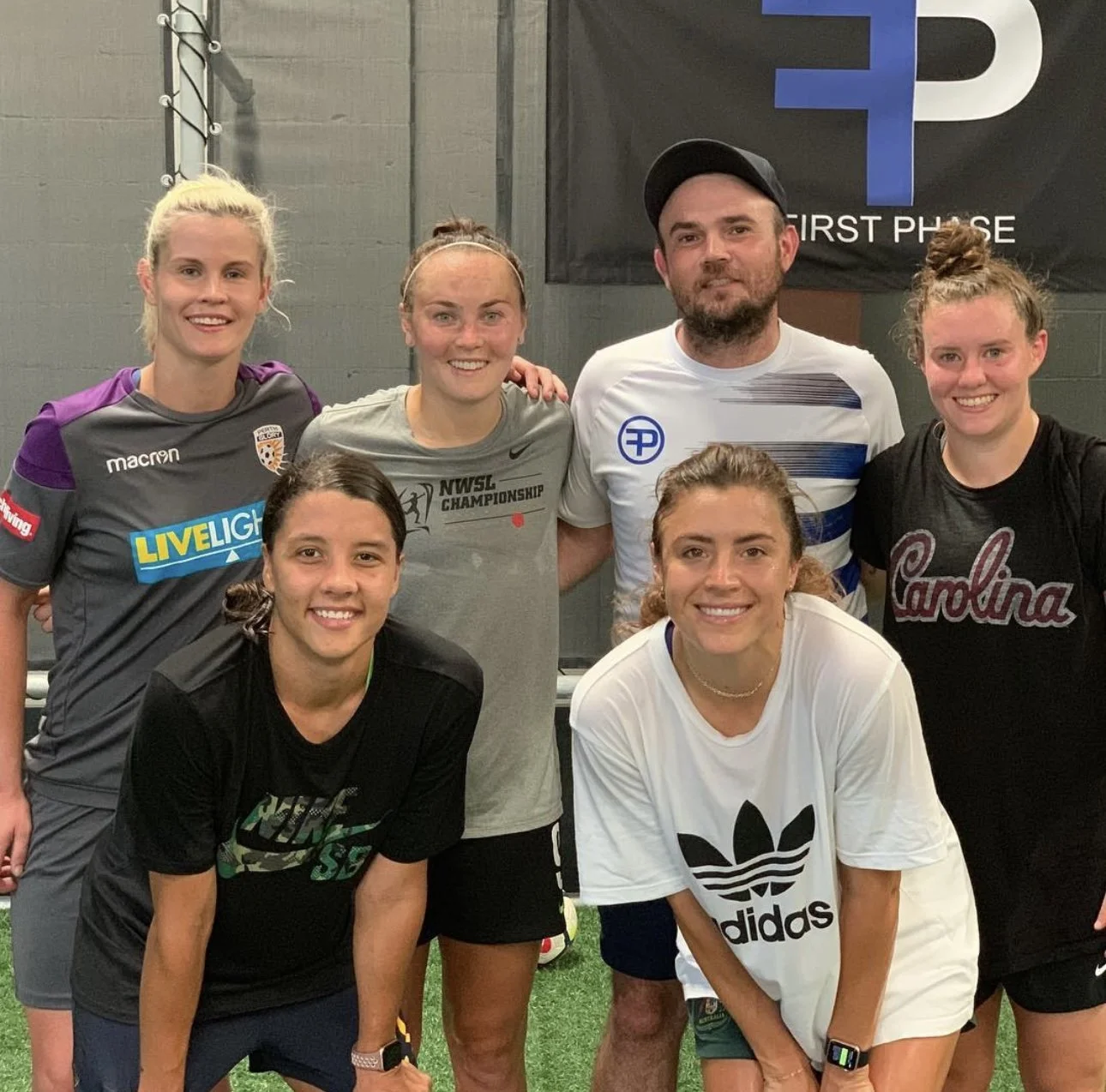 Sam Kerr, savanna Mckaskill, Caitlin Foord, Sofia Huerta