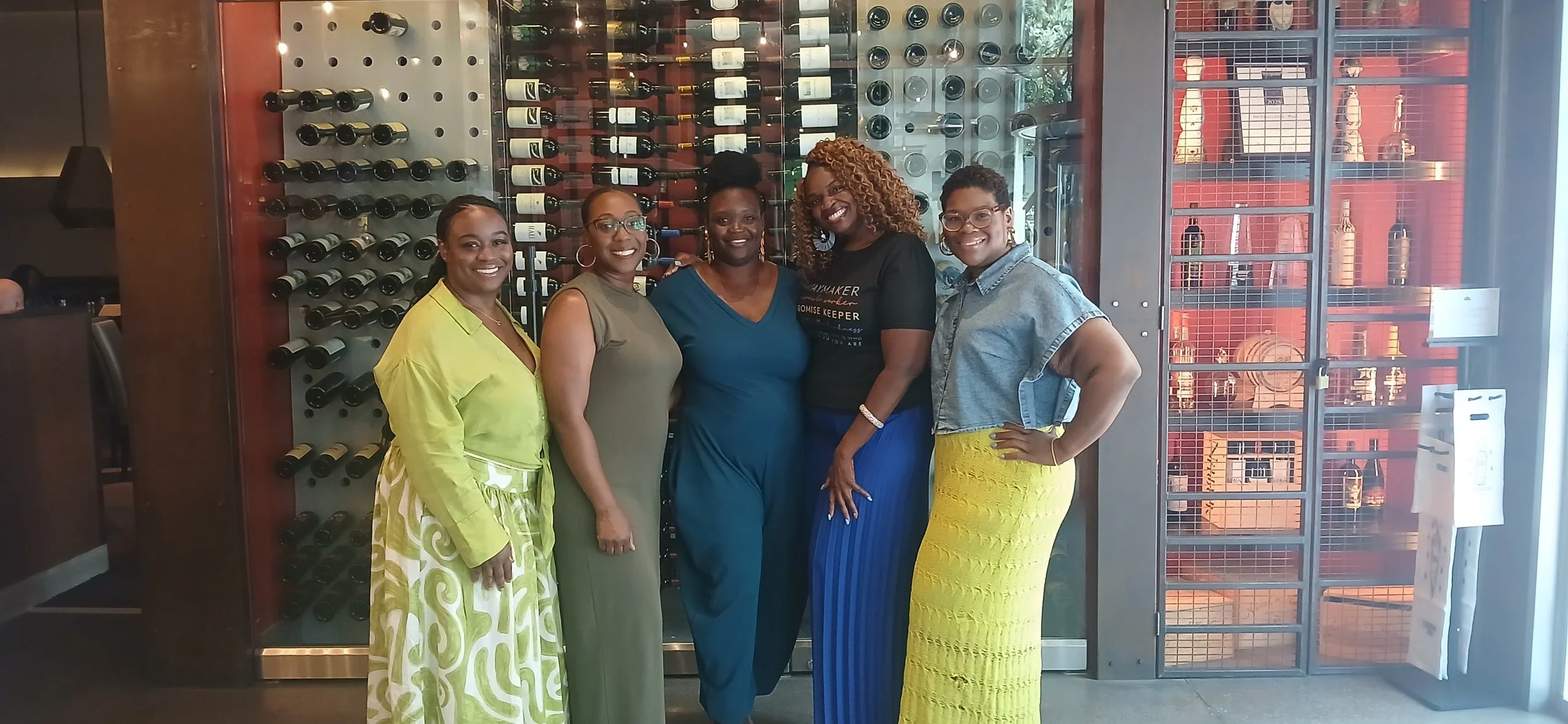 Women joining together to celebrate a business launch to for encouragement, empowerment, and providing support