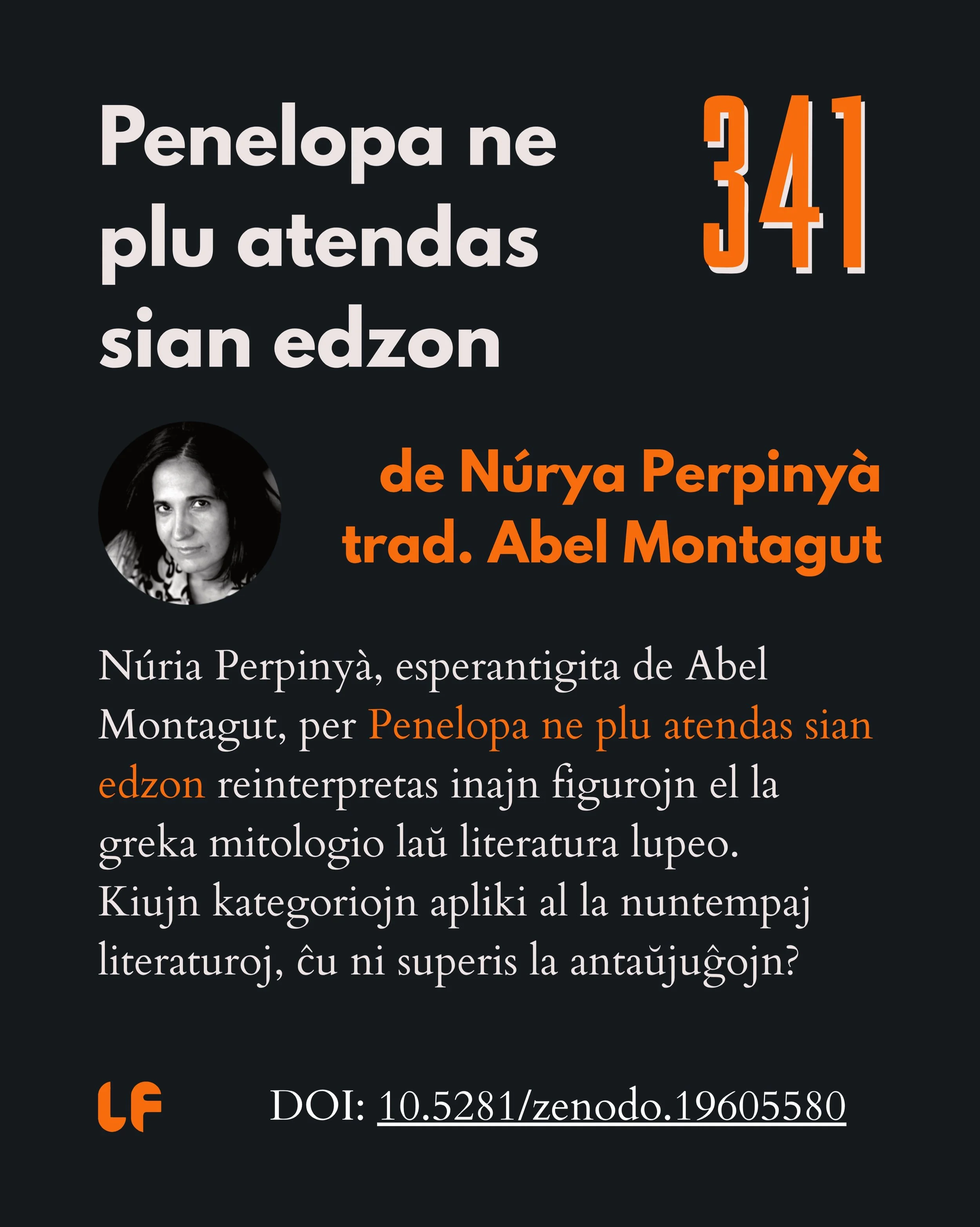 Mythology gave us Medea, Clytemnestra, Circe, Penelope &mdash; fierce, complex, unforgettable women. Yet most of Greek literature was written by men, for men. 🏺
In issue #341, N&uacute;ria Perpiny&agrave; (transl. Abel Montagut) asks the questions w