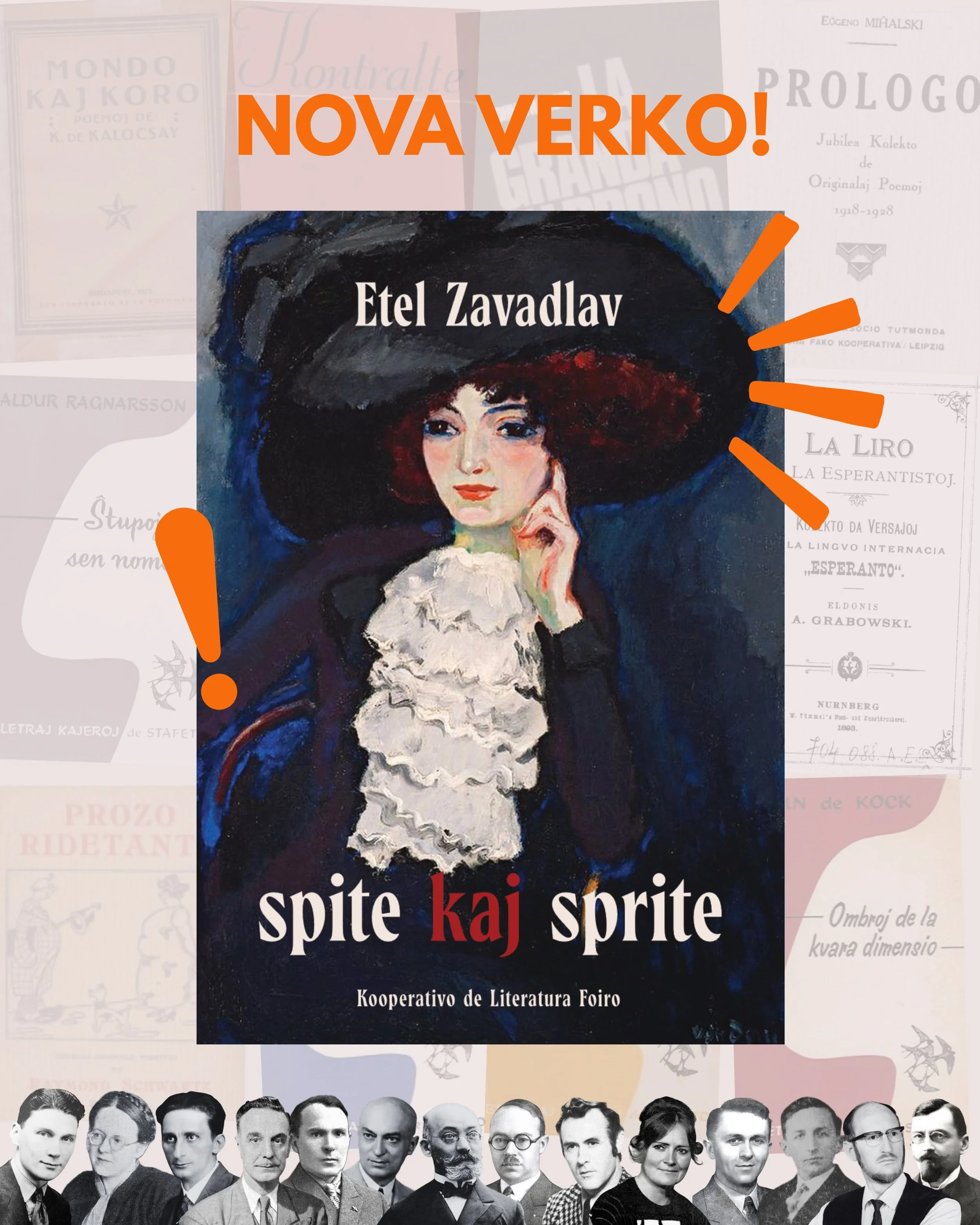 New publication from LF ✨ 
We&rsquo;re delighted to present Spite kaj Sprite by Etel Zavadlav &mdash; a vivid collection where prose and poetry meet in a sharp, intimate, and deeply original voice.
From the first page to the last, this book invites r
