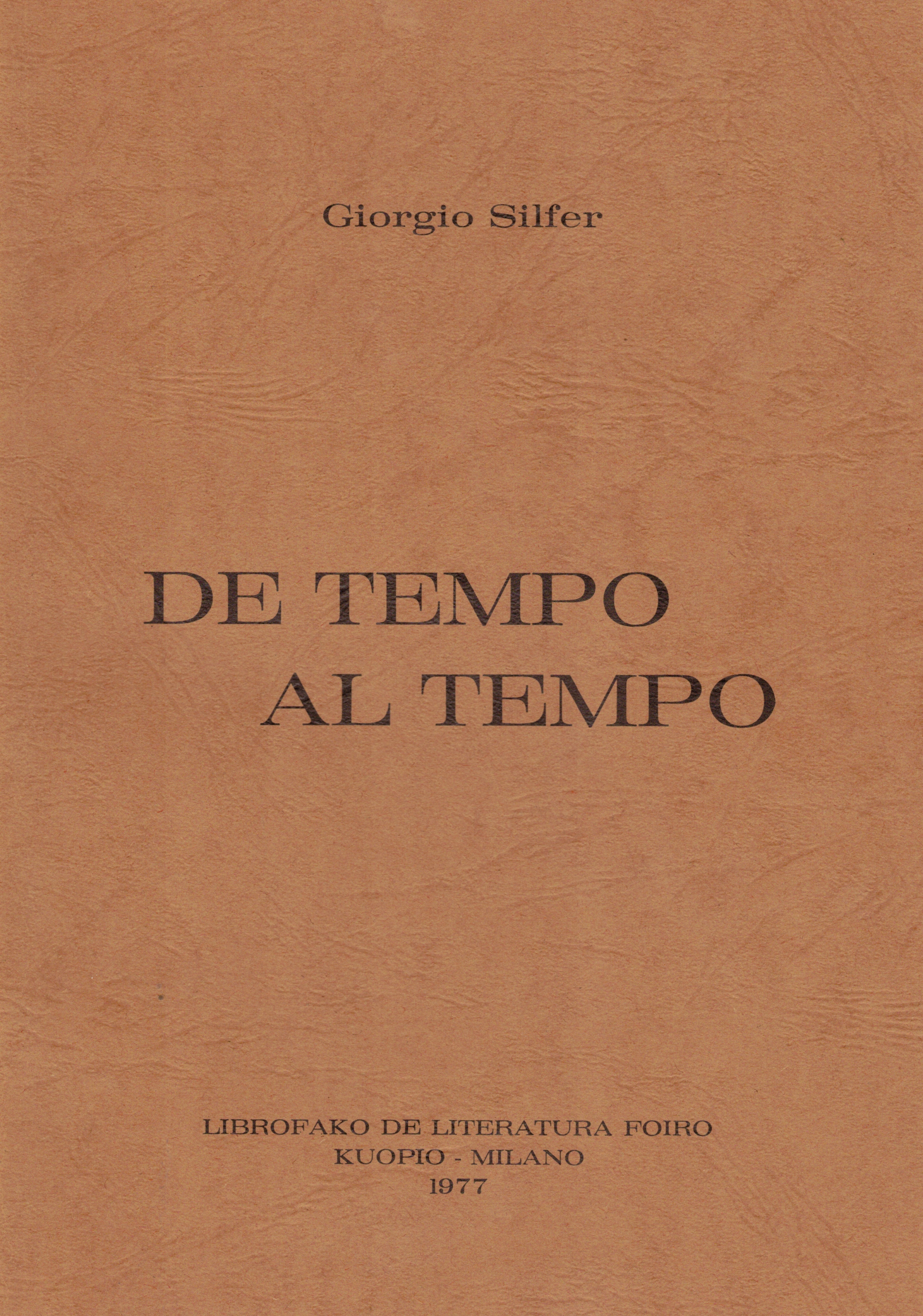 De tempo al tempo