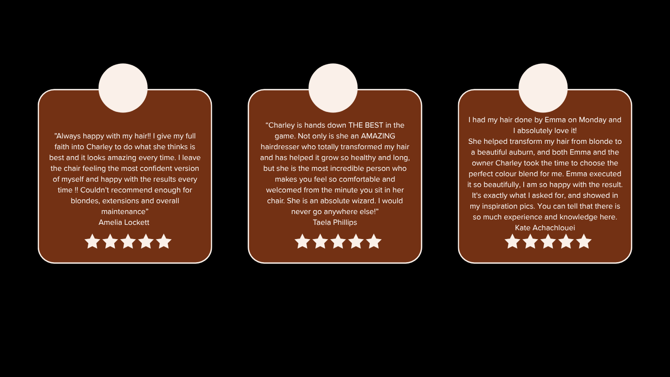 Reviews for E23 Hair luxury salon team at Raby Bay Marina Cleveland