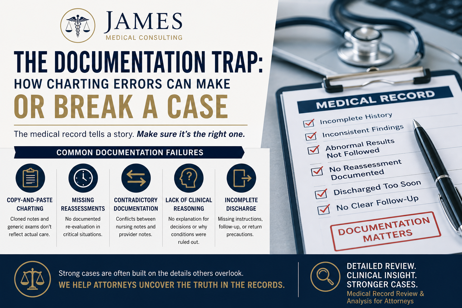 The Documentation Trap: How Charting Errors Can Make or Break a Medical Malpractice Case