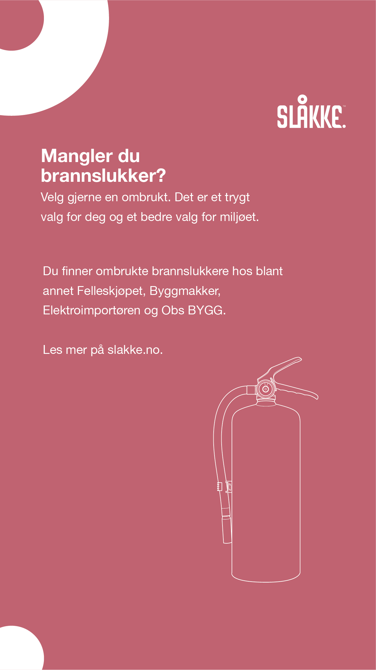 Design og innhold for Slåkke sin instagram story