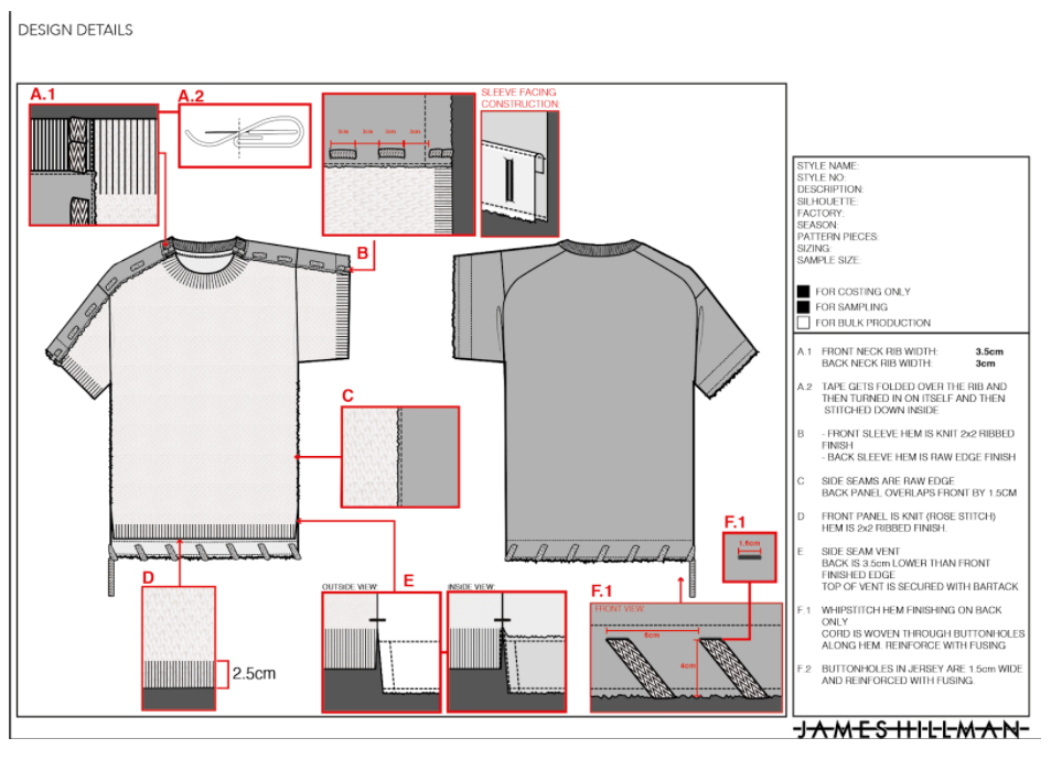 A Step-by-Step Guide to Making a Clothing Tech Pack