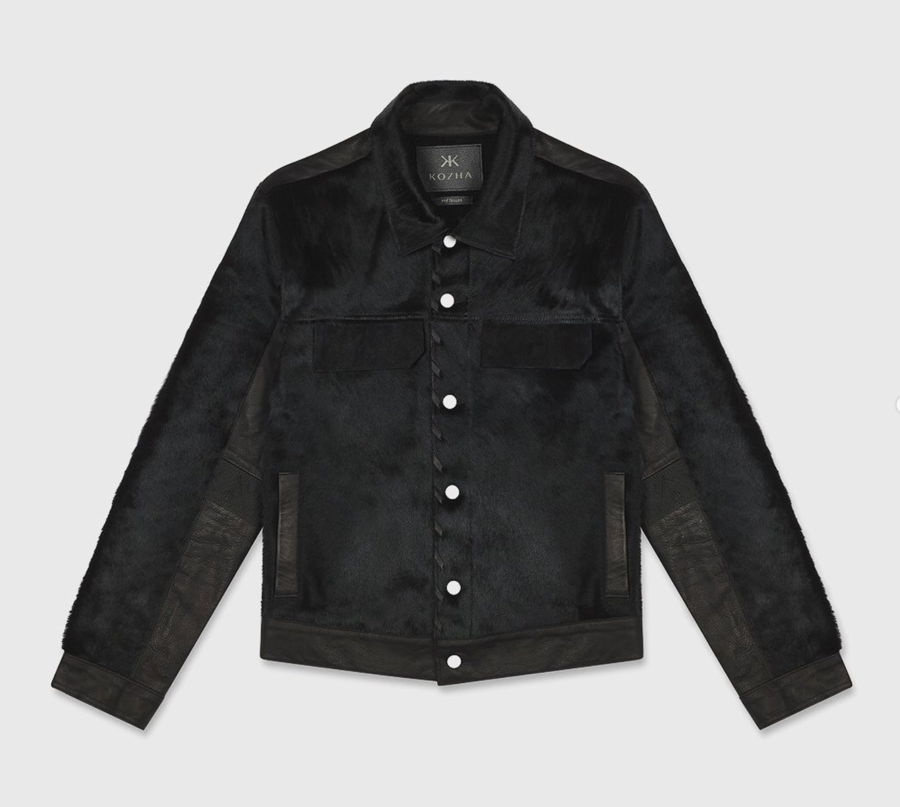 Kozha mens luxury leather jacket — Bulgarian heritage modernised by James Hillman