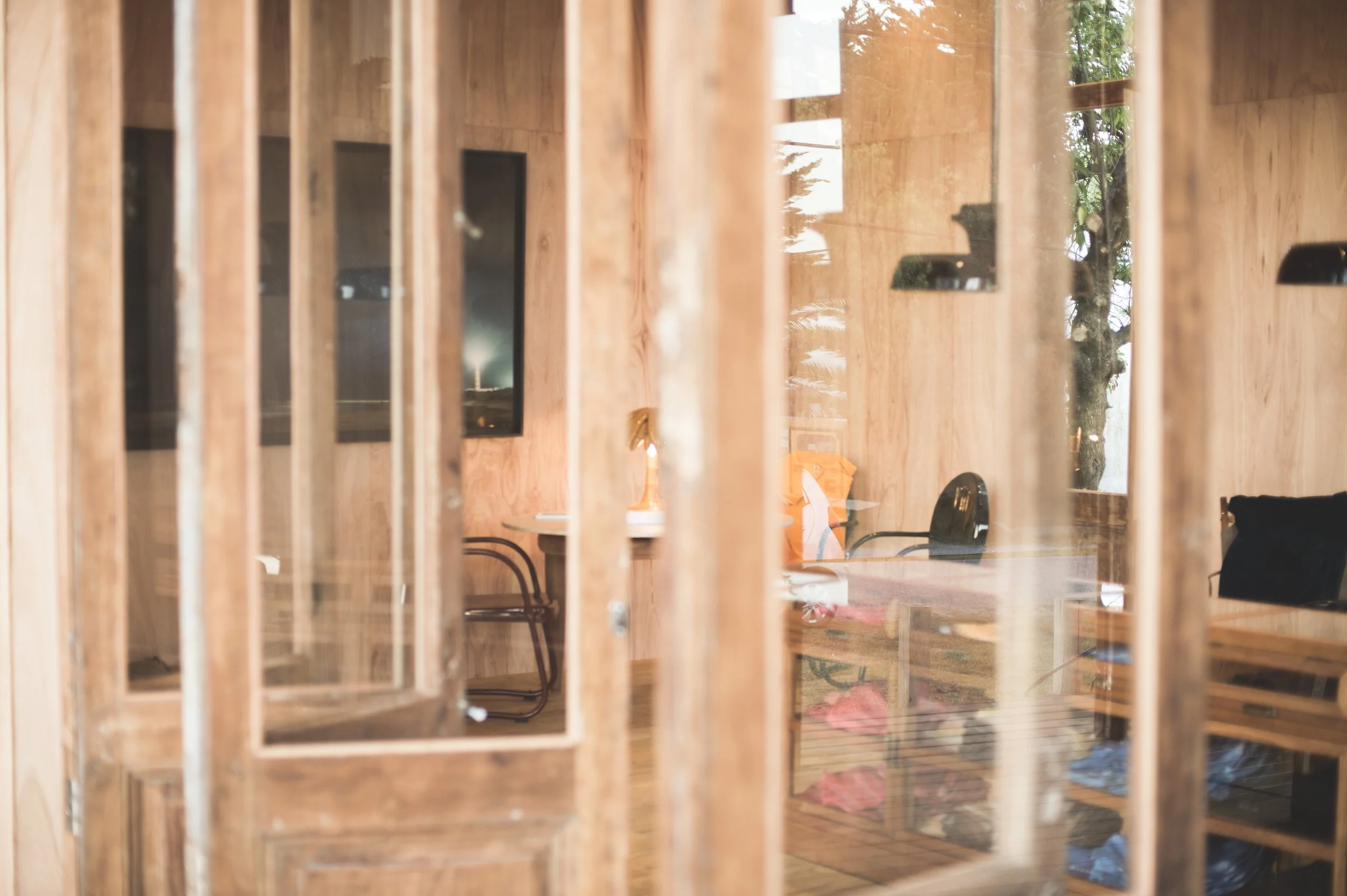 Casa Marane flagship store Uruguay — built from local eucalyptus, dry build interior