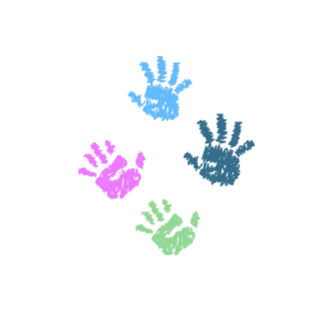 Colorful lines representing different stages of sleep: from awake, light sleep, deep sleep, REM sleep, and back to wakefulness.