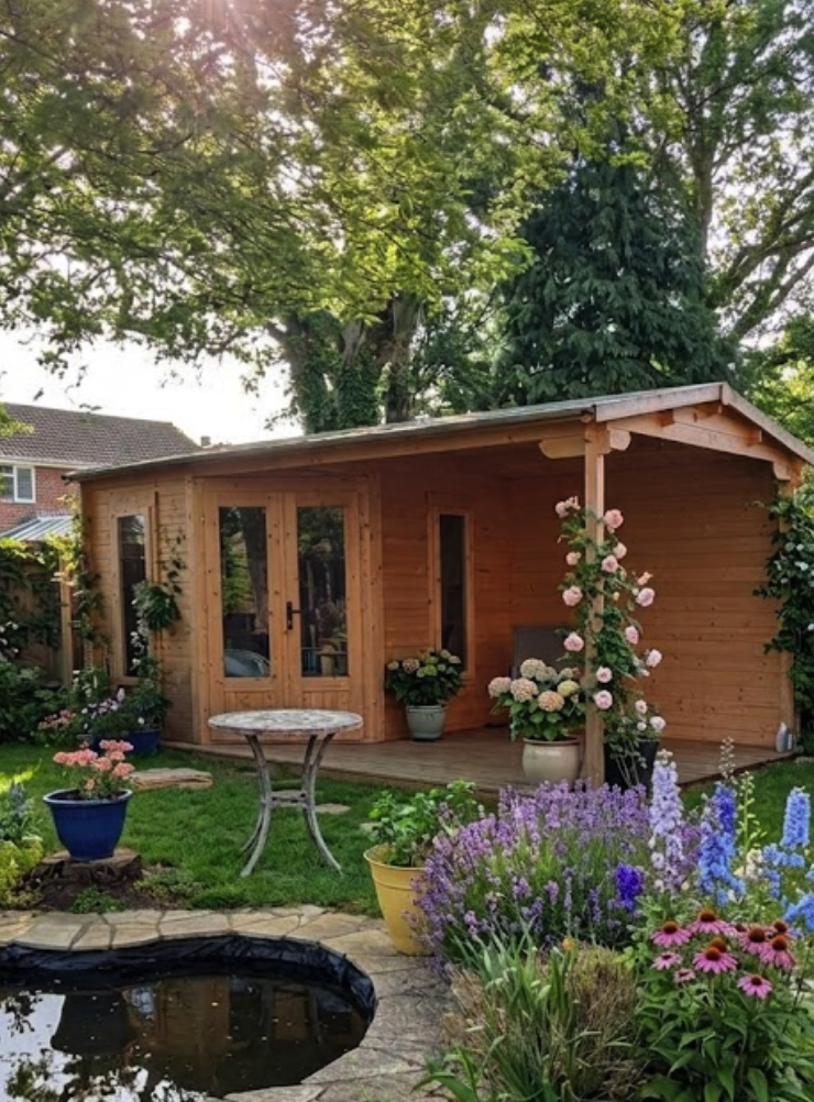 A private cabin in a tranquil location