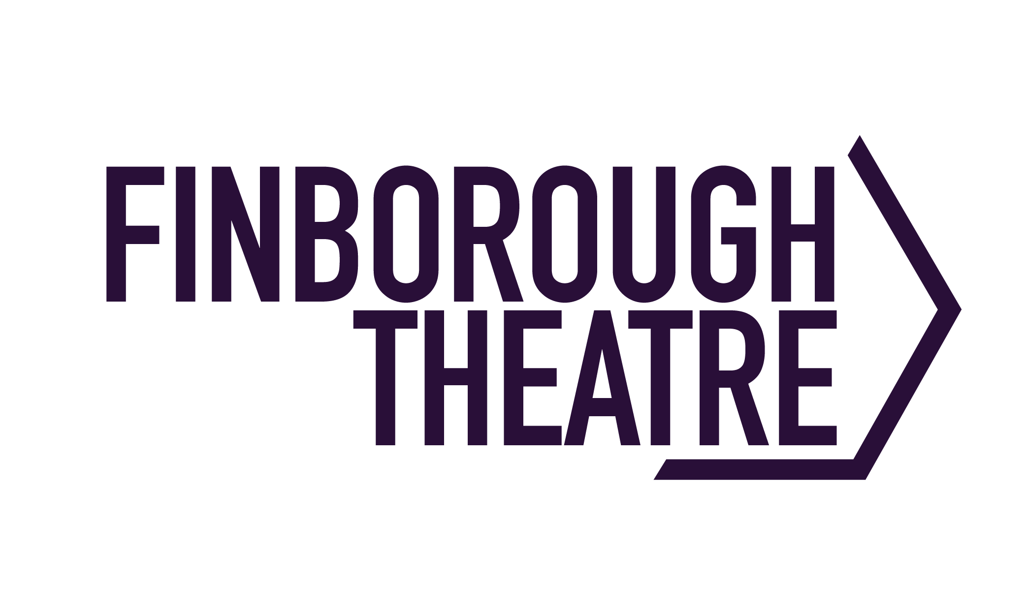 Logo for 'Finborough Theatre' in purple text