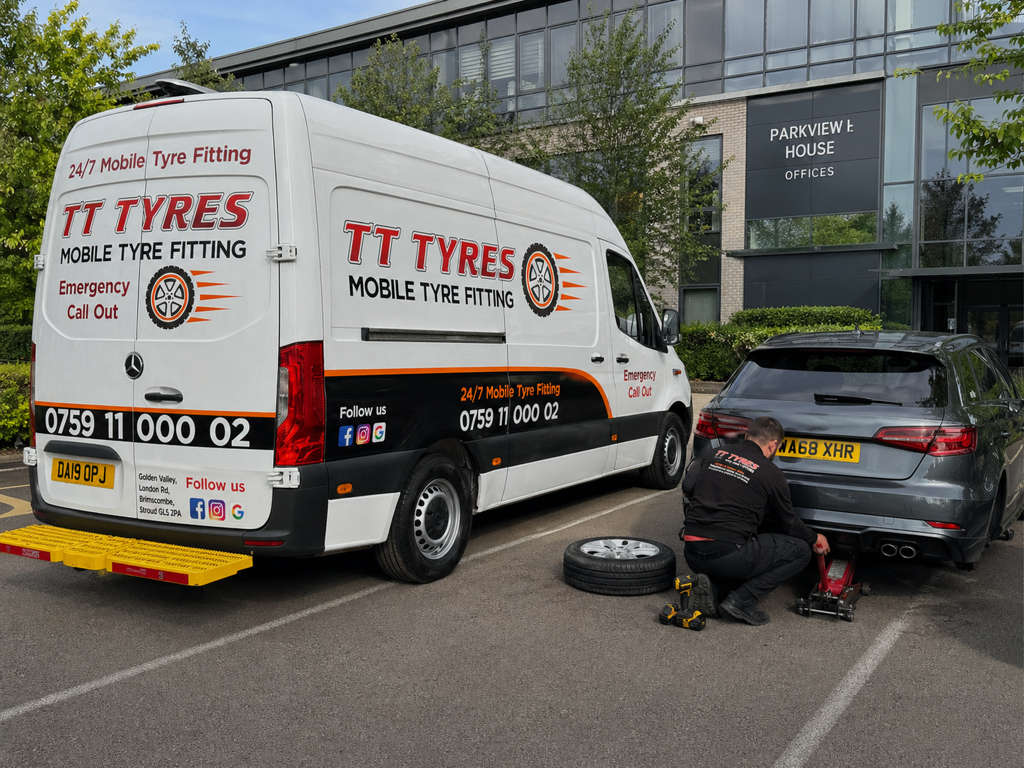 Mobile Tyre Fitting (Home / Work)