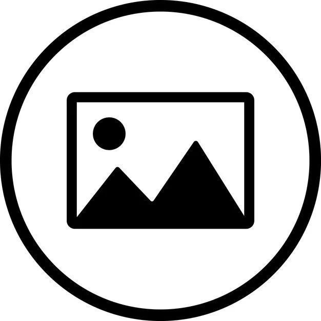 Placeholder image icon with a mountain and sun