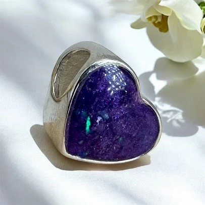 The Presence Heart Charm