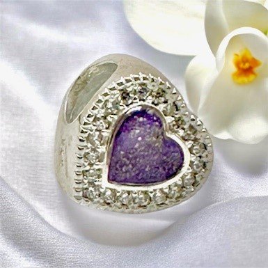 The Presence Cubic Zirconia Heart
